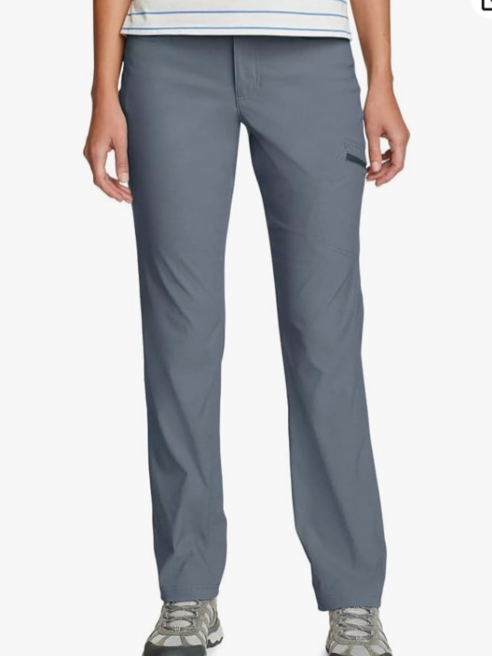 Eddie Bauer Womens Rainier Pant, Grey, Women’s size 12, NWT